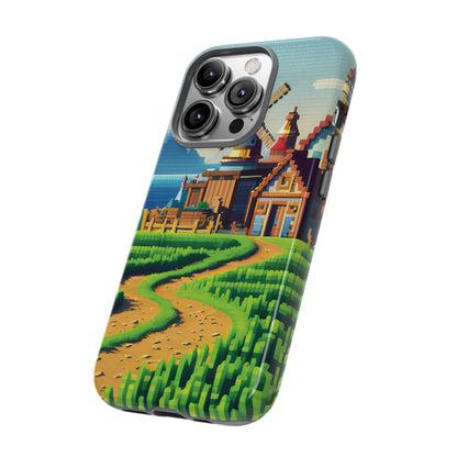 Pixel farming Village - Smartphone Tough Cases