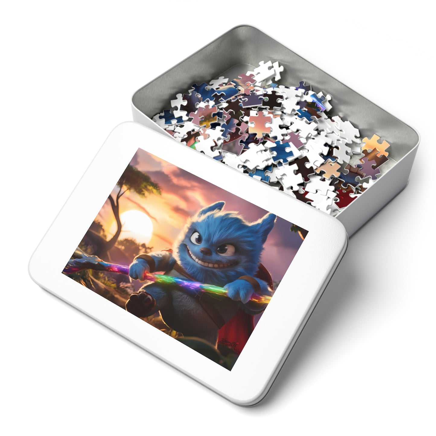 Guardian of the Rainbow Staff - Jigsaw Puzzle (30, 110, 252, 500,1000-Piece)