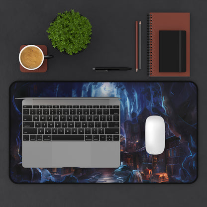Sanctuary of the Eternal Library - Desk Mat