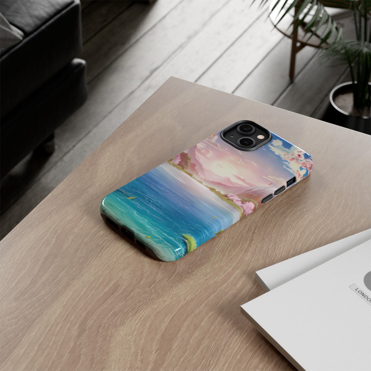 Serene Lake and Mountains - Smartphone Tough Cases