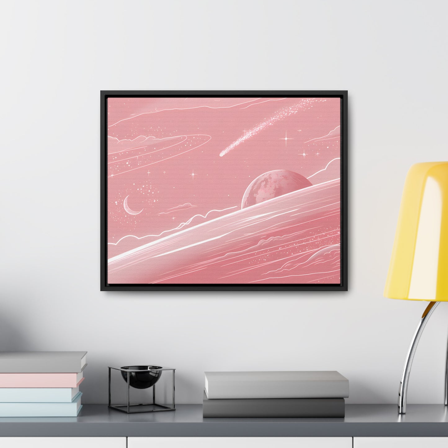 Celestial Dreamscape - Gallery Canvas Wraps, Horizontal Frame