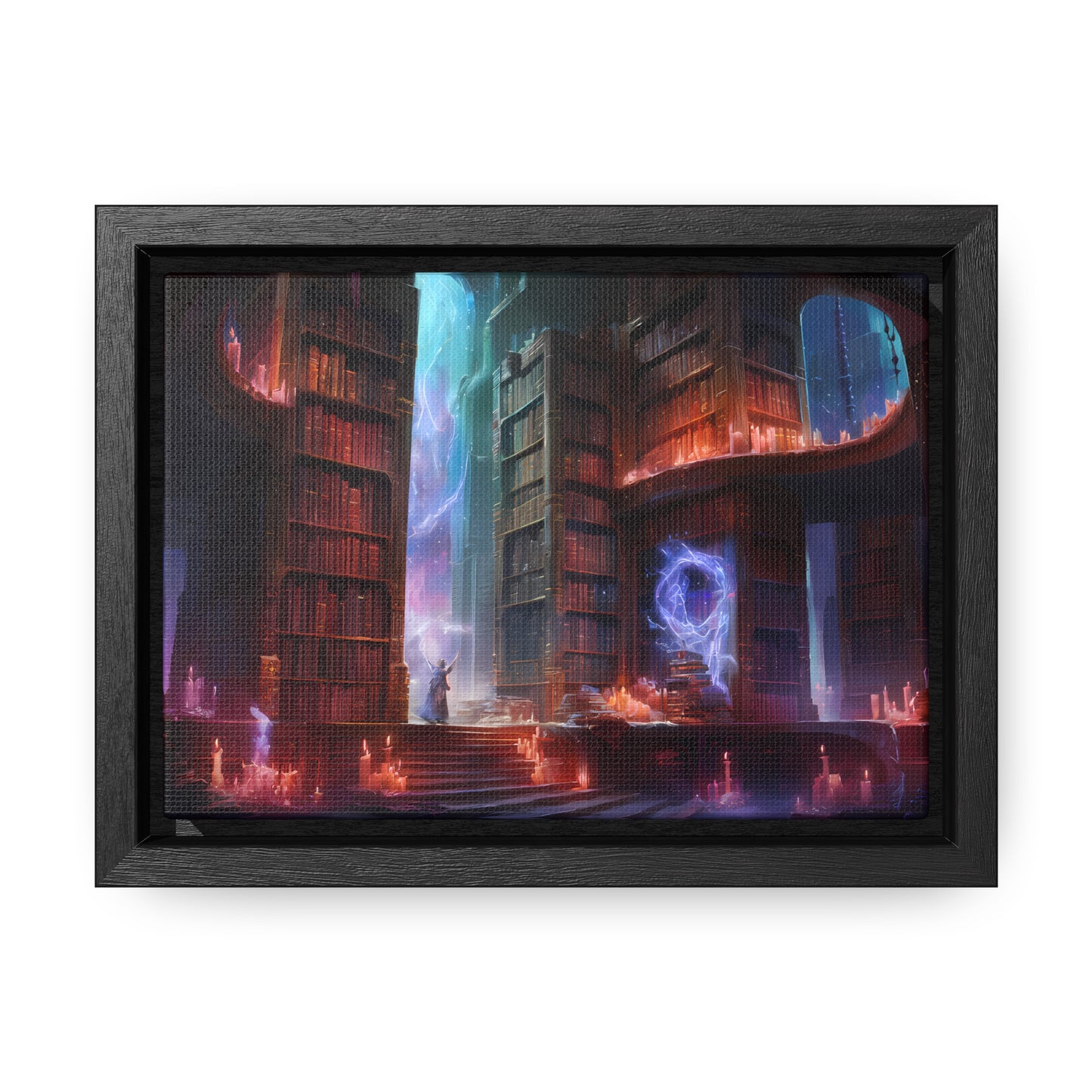 The Arcane Library of Eternal Wisdom - Gallery Canvas Wraps, Horizontal Frame