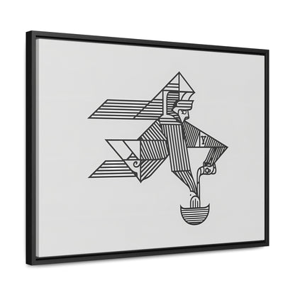 "The Water Bearer" - Gallery Canvas Wraps, Horizontal Frame