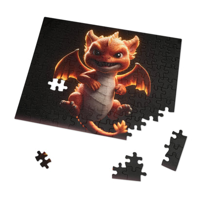 "Fierce Little Flame" - Jigsaw Puzzle (30, 110, 252, 500,1000-Piece)