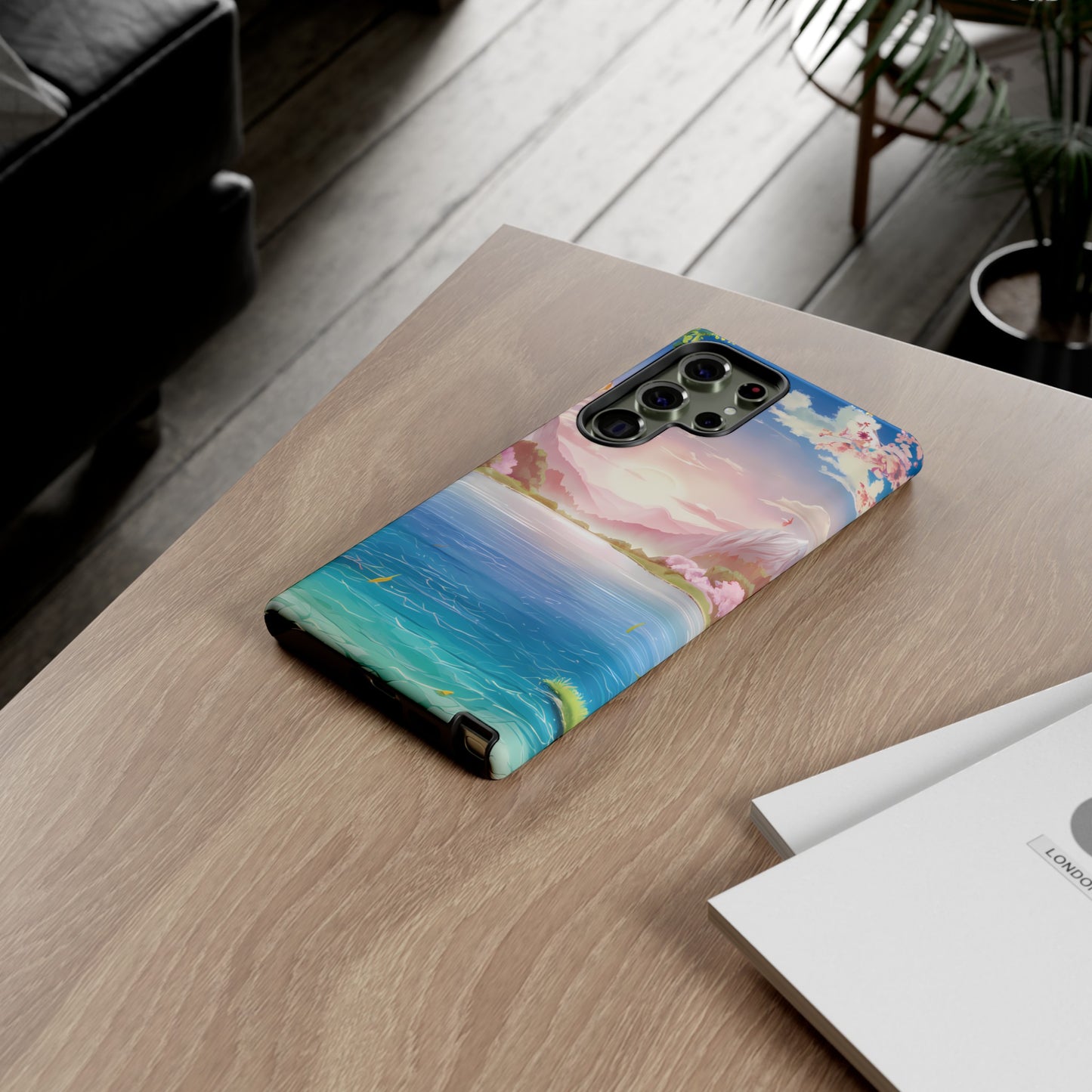 Serene Lake and Mountains - Smartphone Tough Cases