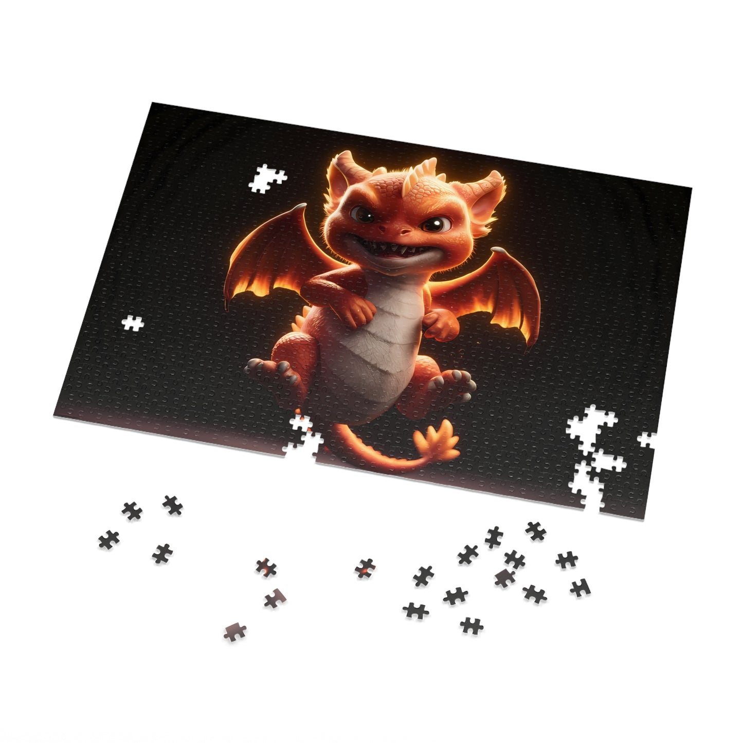 "Fierce Little Flame" - Jigsaw Puzzle (30, 110, 252, 500,1000-Piece)