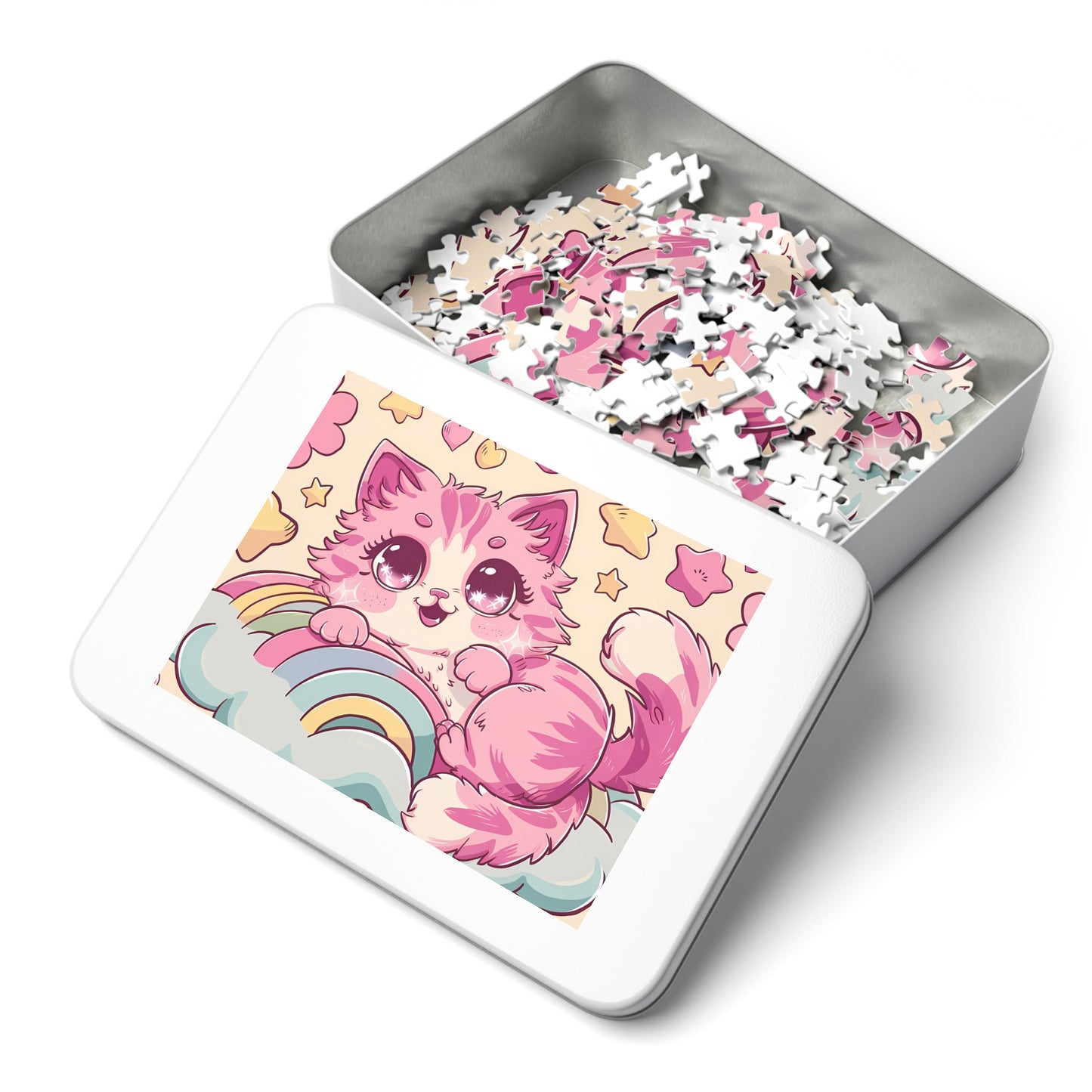 Cosmic Kitty Dreams - Jigsaw Puzzle (30, 110, 252, 500,1000-Piece)