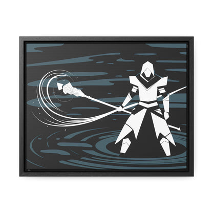 "Guardian of the Abyss" - Gallery Canvas Wraps, Horizontal Frame
