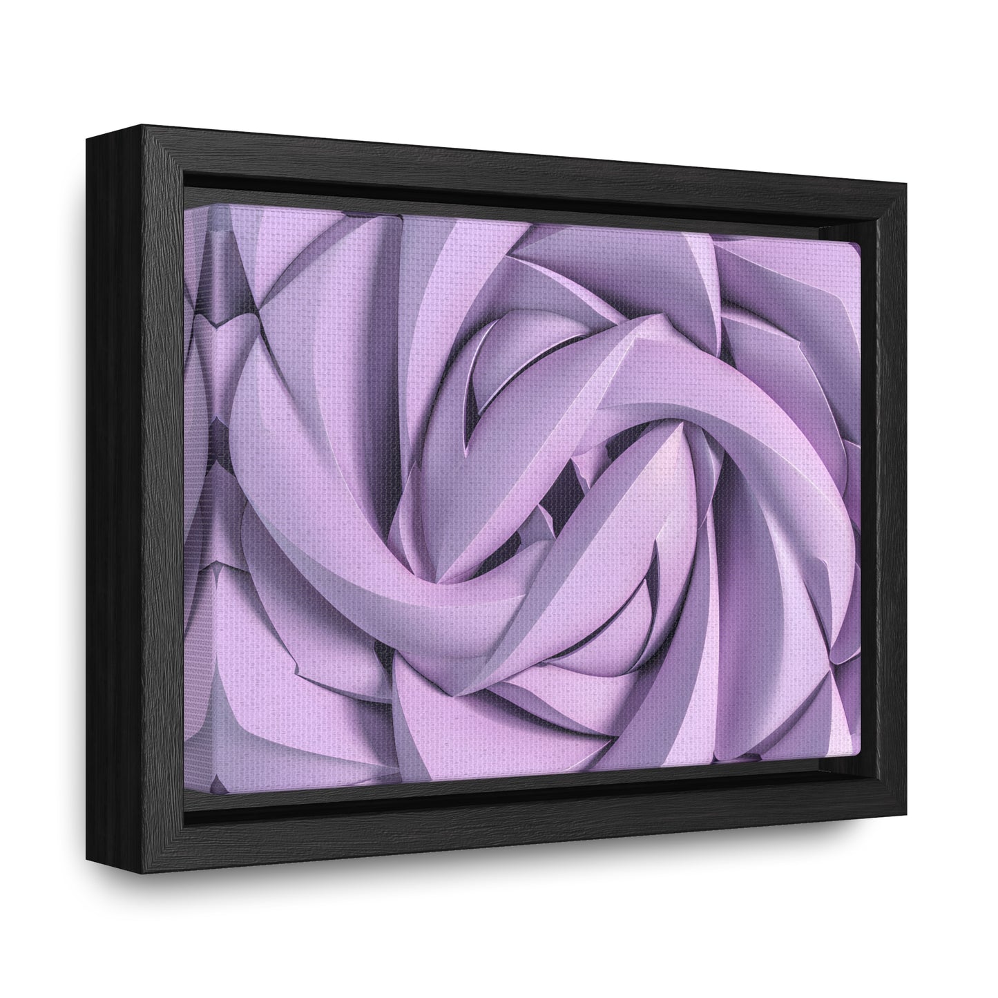 Spiral Petals - Gallery Canvas Wraps, Horizontal Frame