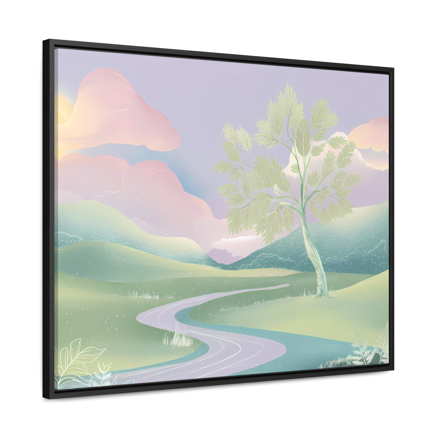 Whispers of Dawn - Gallery Canvas Wraps, Horizontal Frame