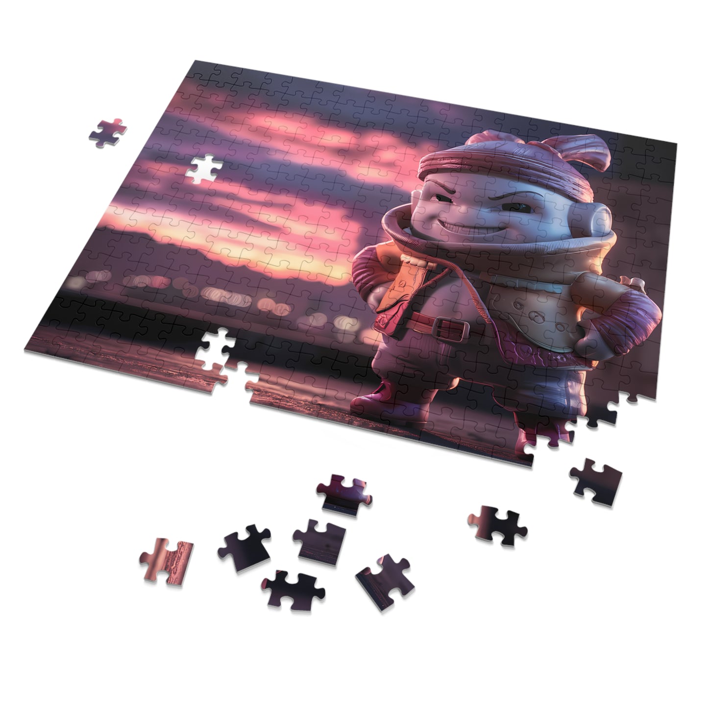Sunset Conqueror - Jigsaw Puzzle (30, 110, 252, 500,1000-Piece)