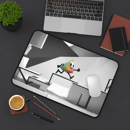 The Pyramid's Leap - Desk Mat