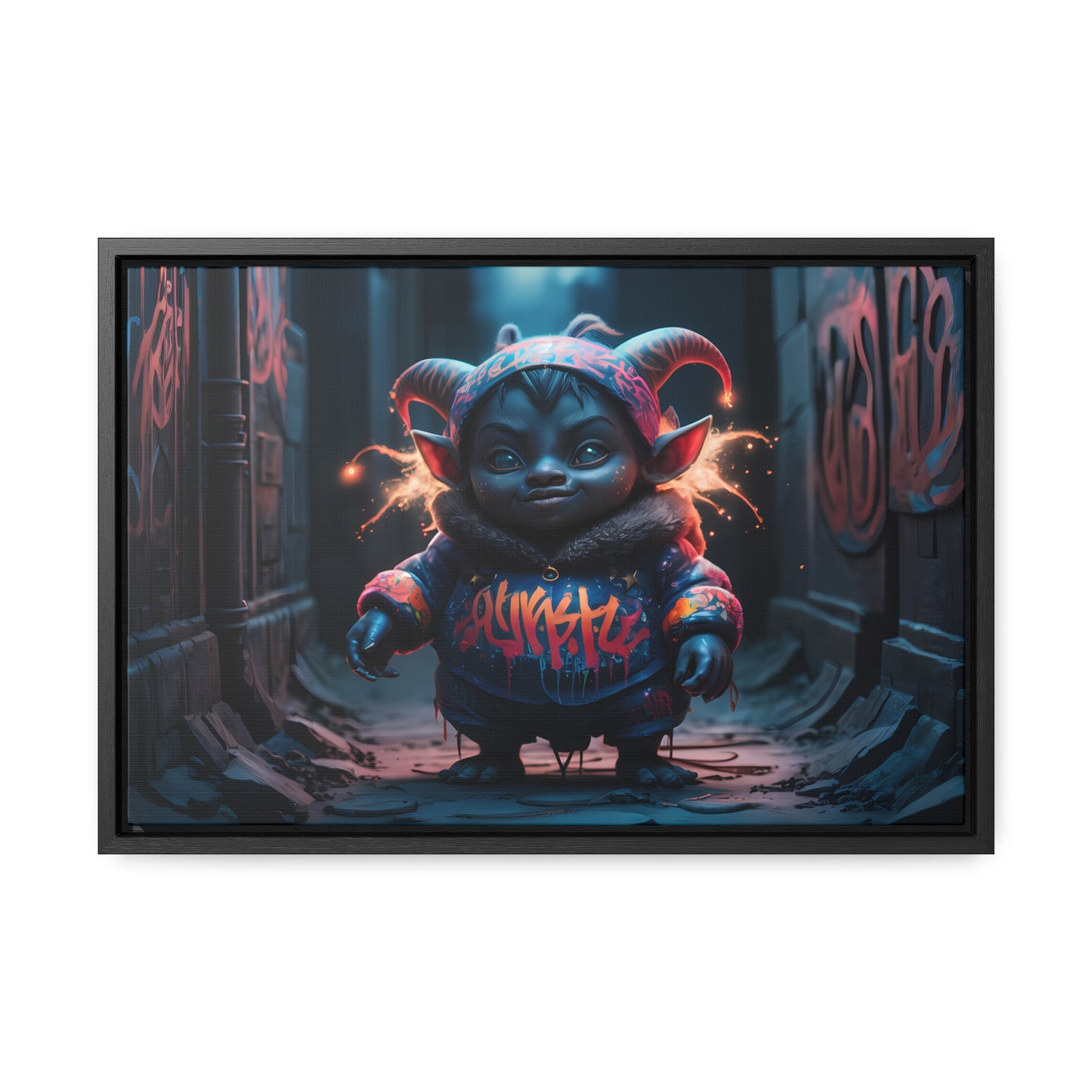 Urban Mischief - Gallery Canvas Wraps, Horizontal Frame