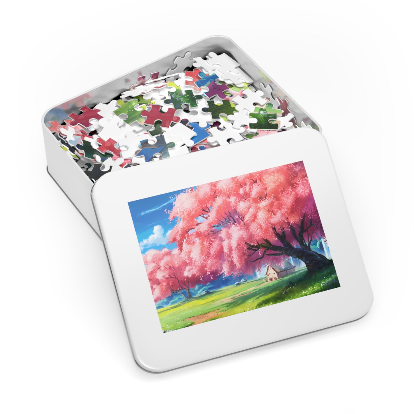Serenity in Bloom - Jigsaw Puzzle (30, 110, 252, 500,1000-Piece)