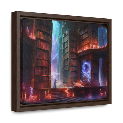 The Arcane Library of Eternal Wisdom - Gallery Canvas Wraps, Horizontal Frame