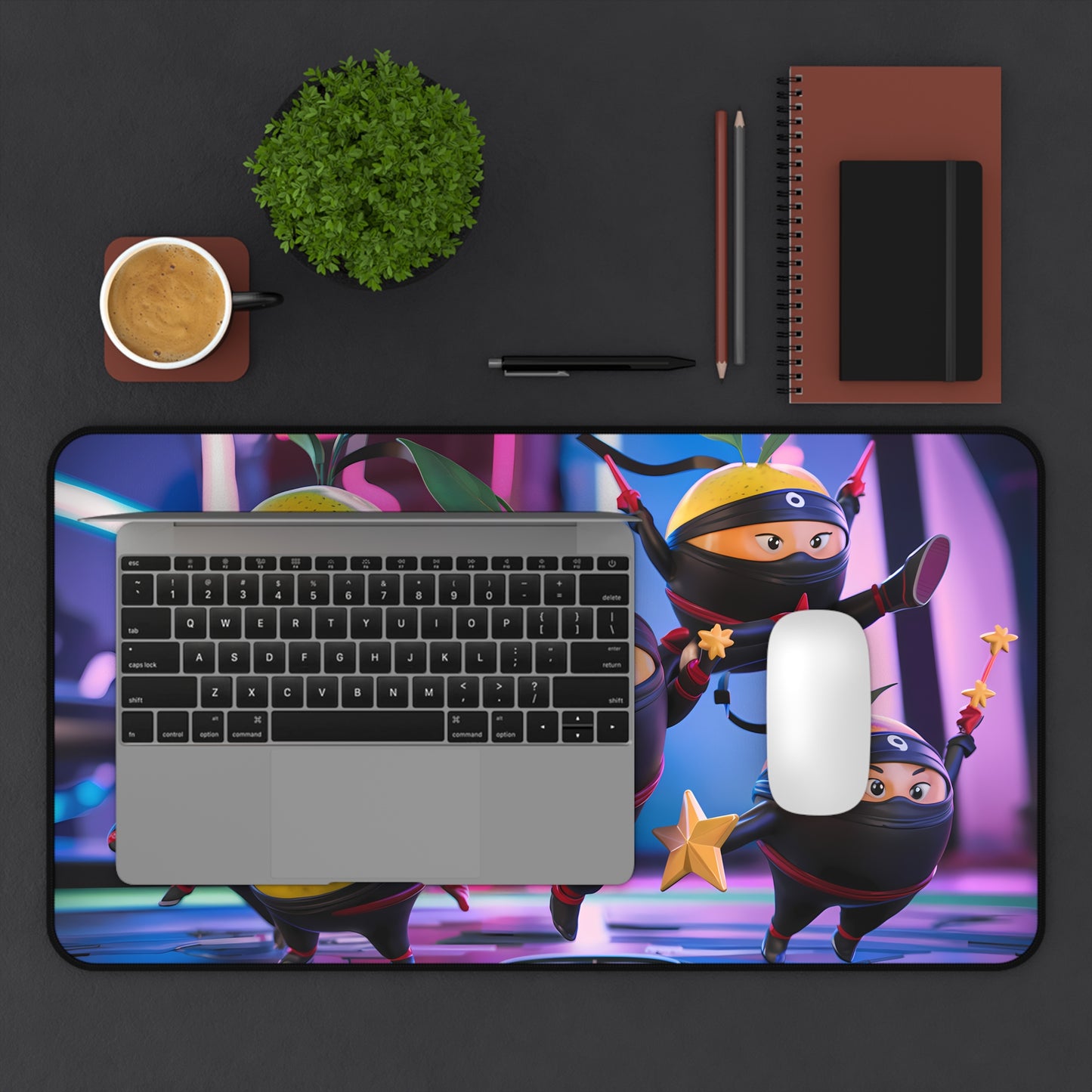 Ninja Fruit Squad - Desk Mat