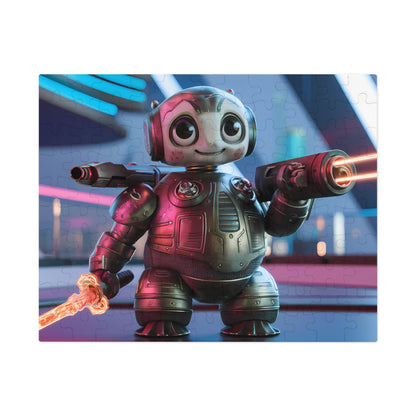 Galactic Guardian Bot - Jigsaw Puzzle (30, 110, 252, 500,1000-Piece)