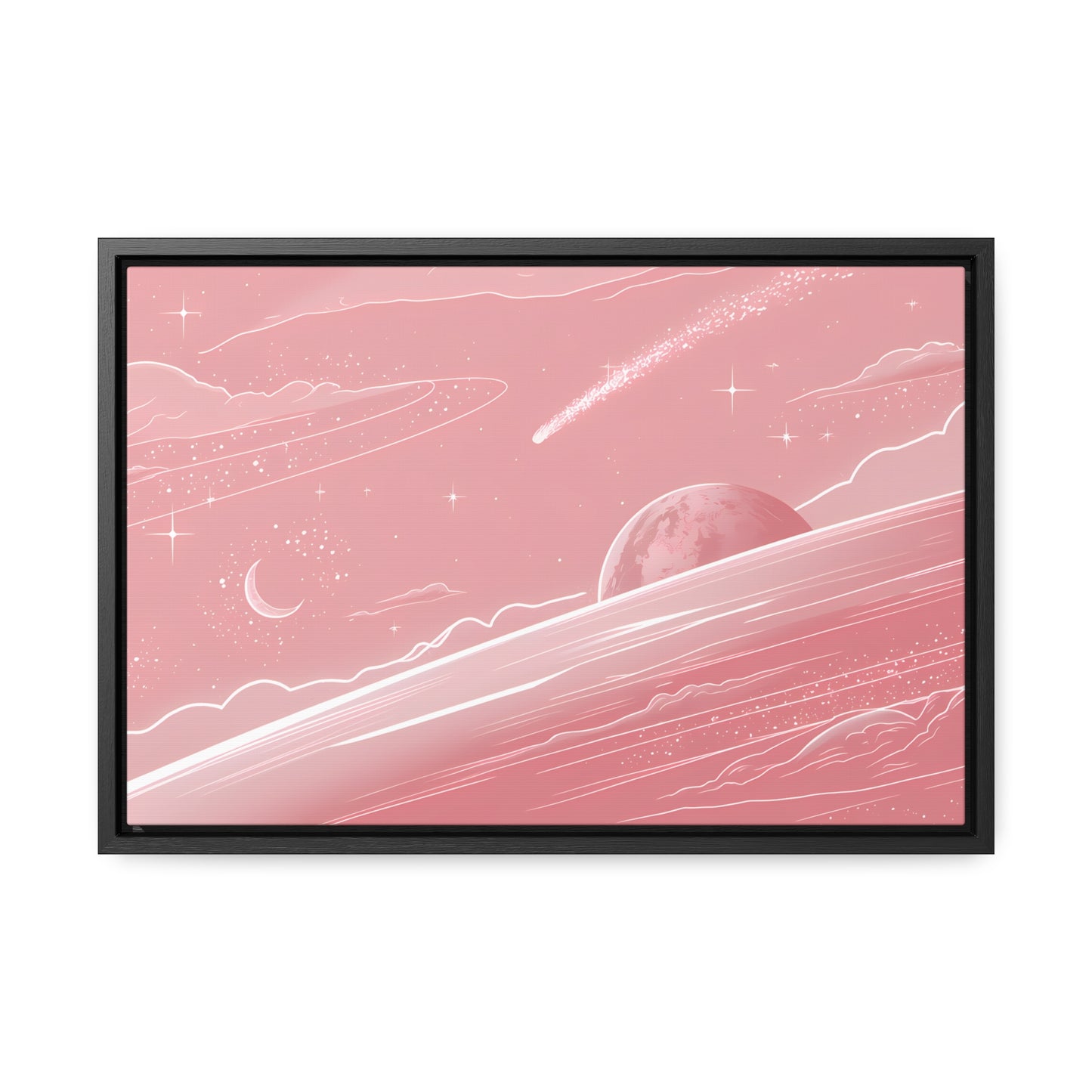 Celestial Dreamscape - Gallery Canvas Wraps, Horizontal Frame