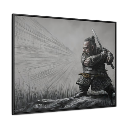 Defender of the Grey Plains - Gallery Canvas Wraps, Horizontal Frame