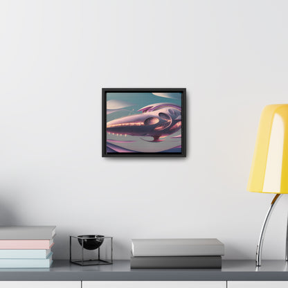 Voyage of the Celestial Whale - Gallery Canvas Wraps, Horizontal Frame