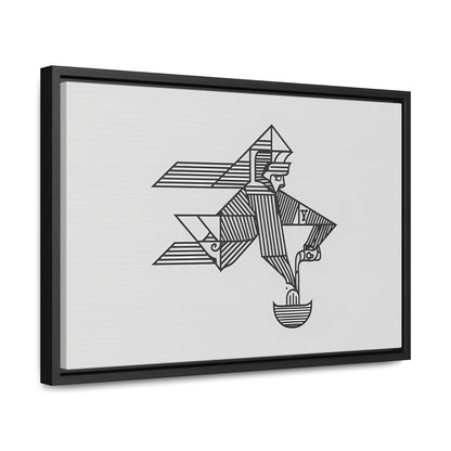 "The Water Bearer" - Gallery Canvas Wraps, Horizontal Frame