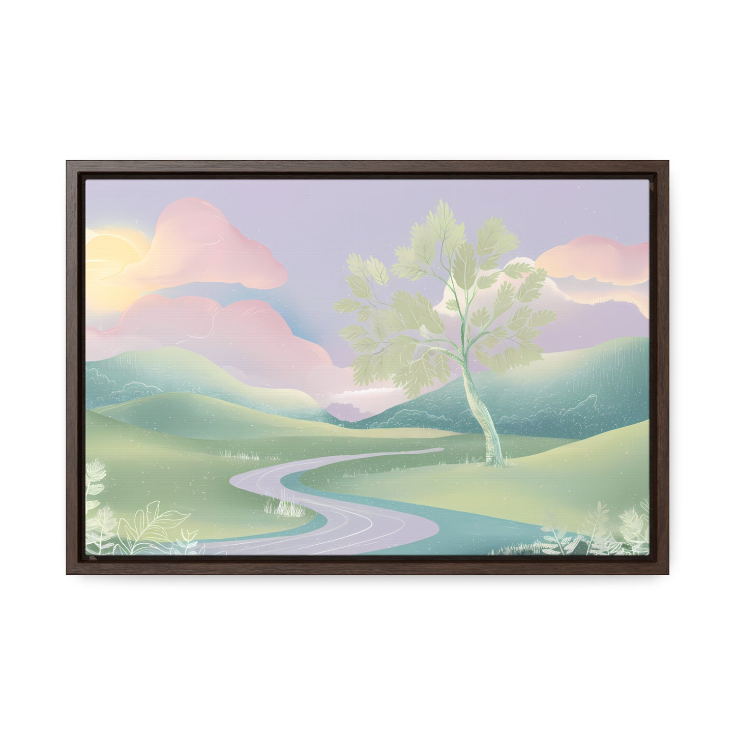 Whispers of Dawn - Gallery Canvas Wraps, Horizontal Frame