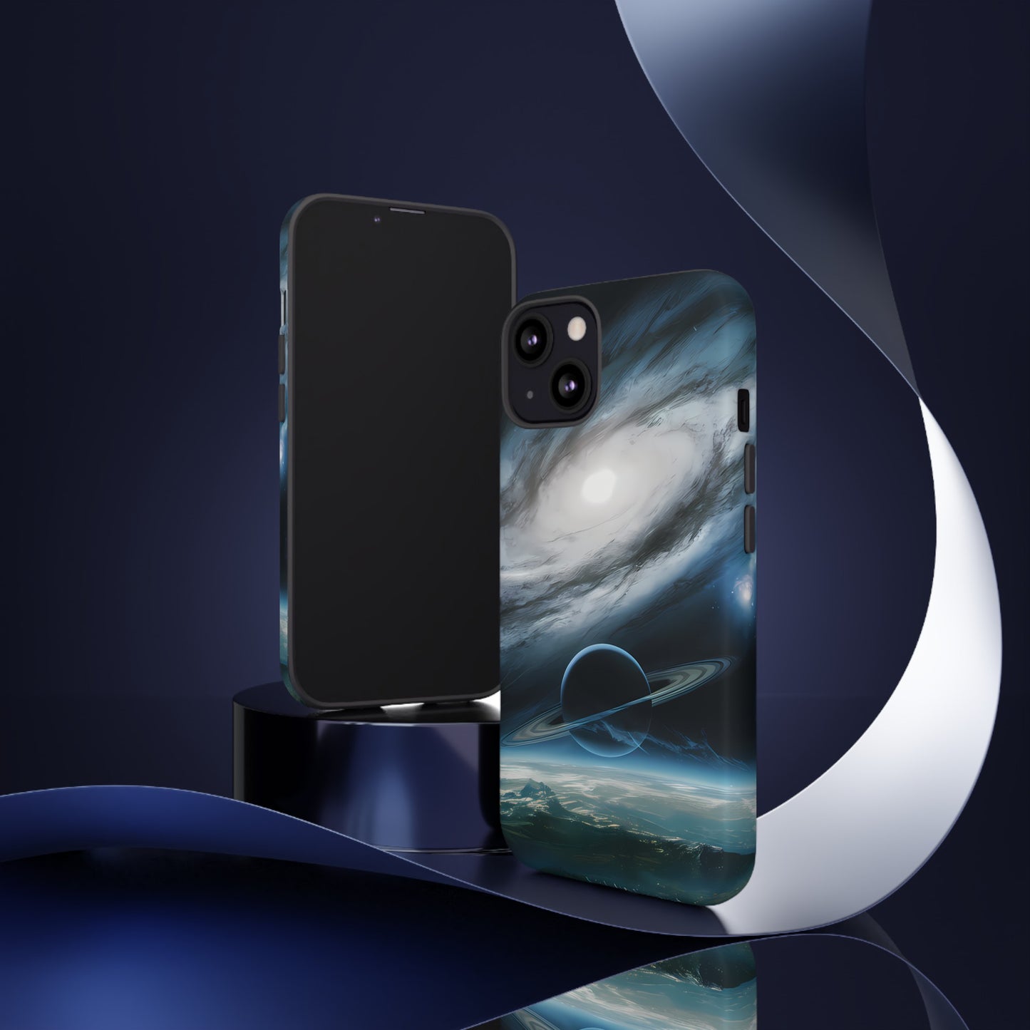 Outer Space viewing of a Planet - Smartphone Tough Cases