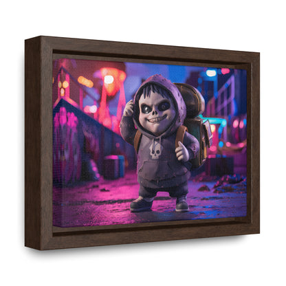 Midnight Mischief - Gallery Canvas Wraps, Horizontal Frame