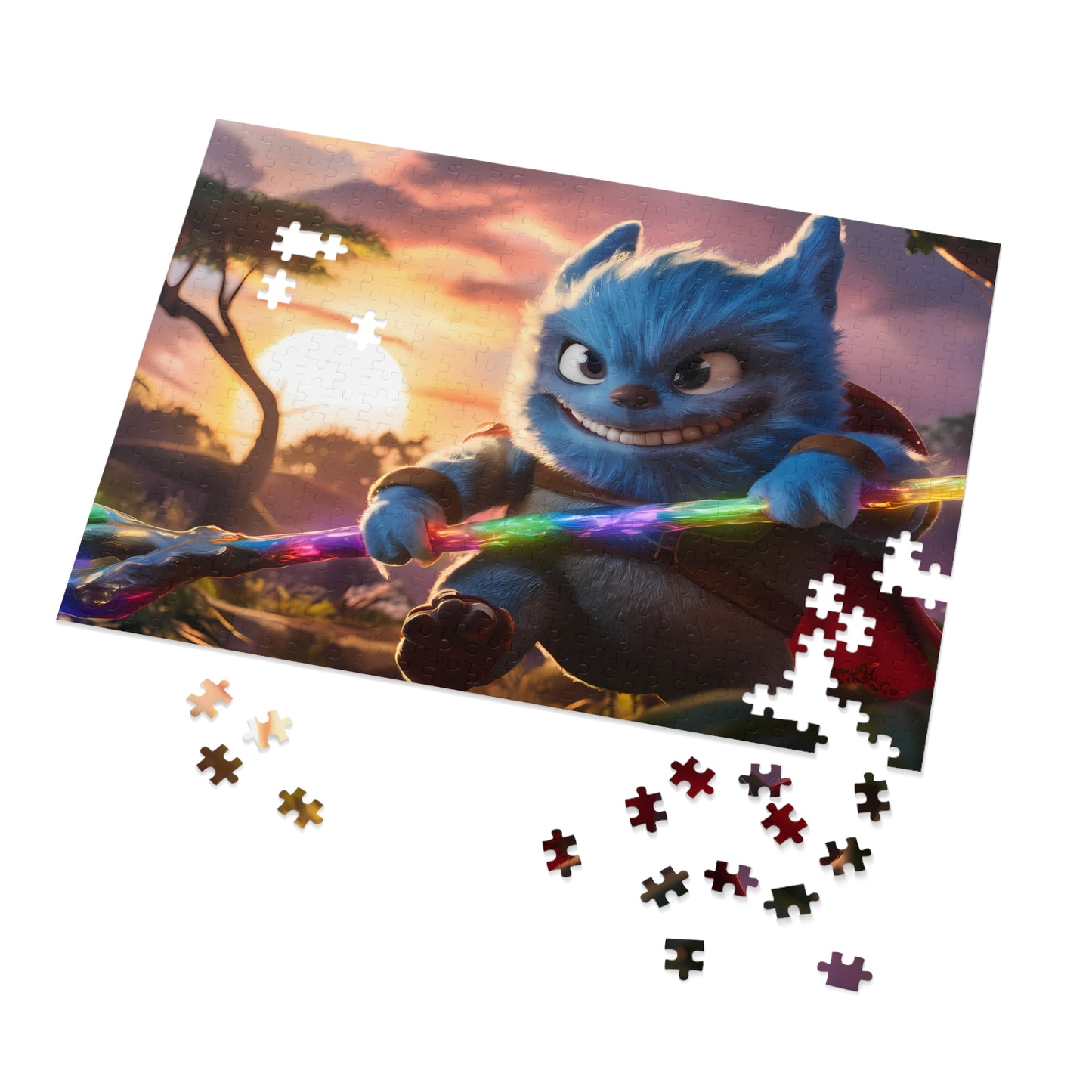 Guardian of the Rainbow Staff - Jigsaw Puzzle (30, 110, 252, 500,1000-Piece)