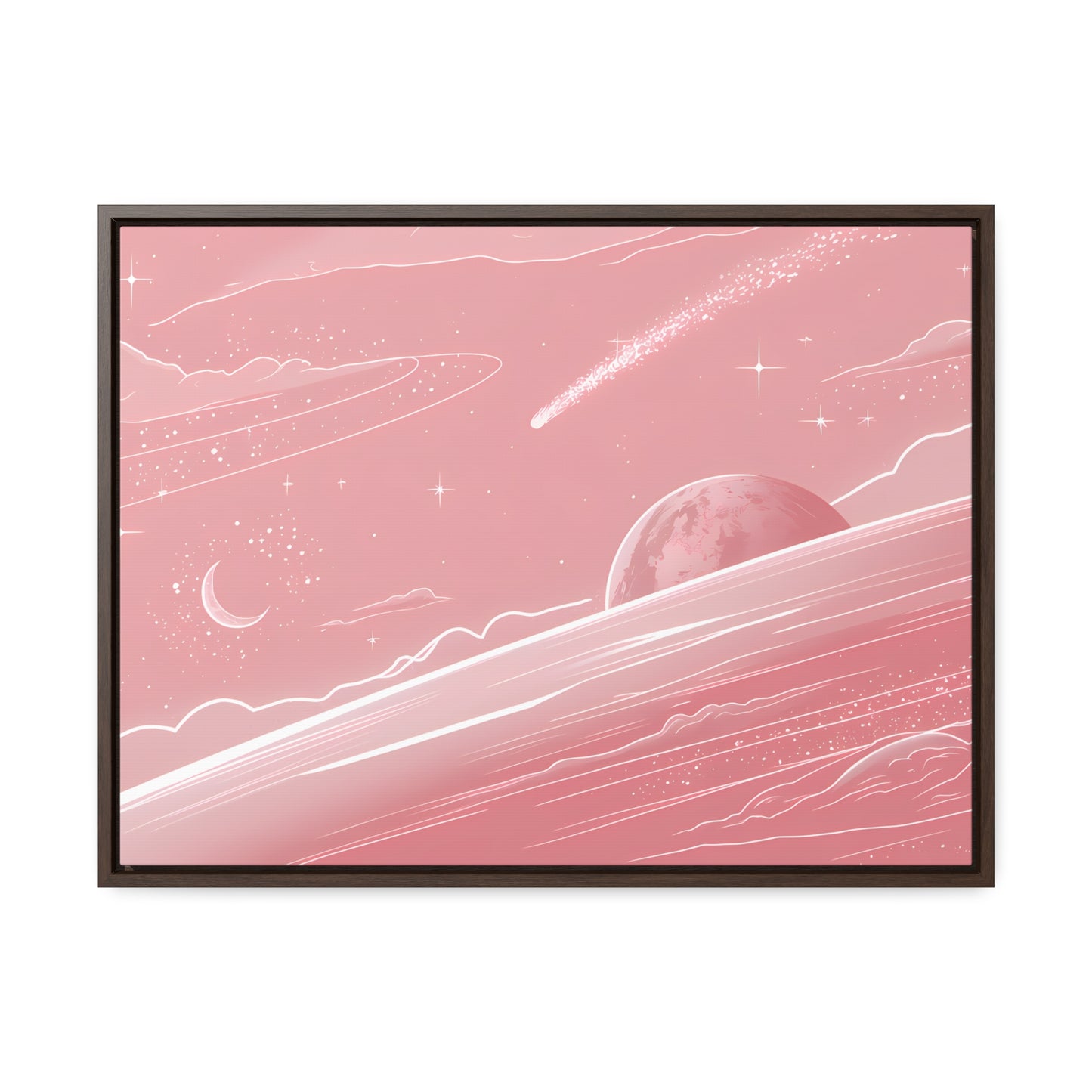 Celestial Dreamscape - Gallery Canvas Wraps, Horizontal Frame