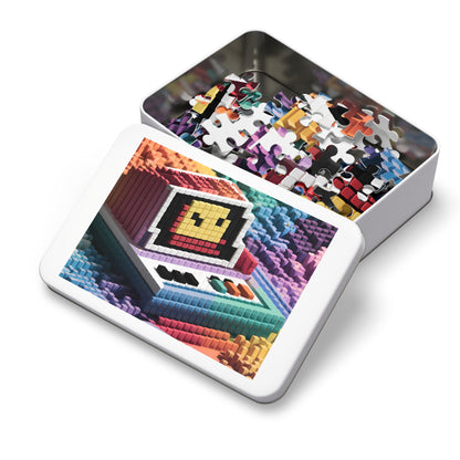 Pixelated Retro Vibes - Jigsaw Puzzle (30, 110, 252, 500,1000-Piece)