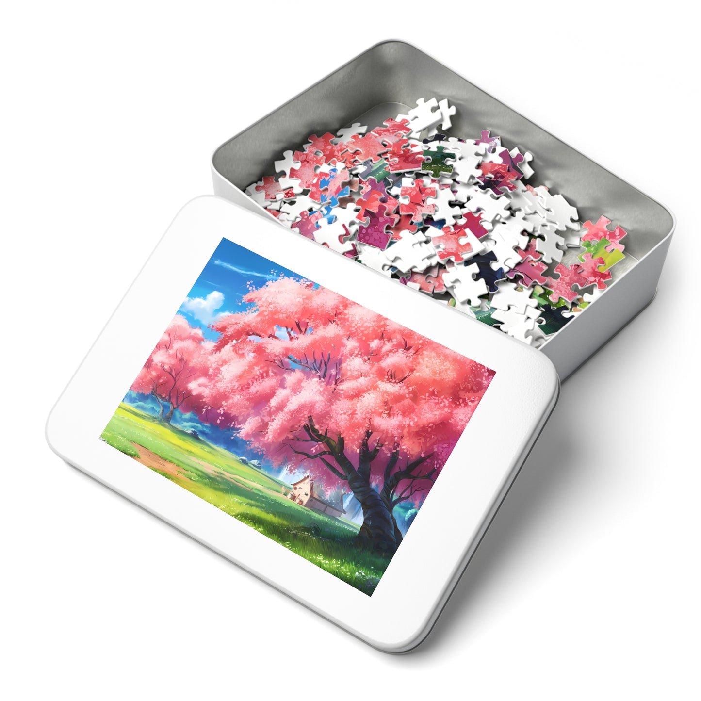 Serenity in Bloom - Jigsaw Puzzle (30, 110, 252, 500,1000-Piece)