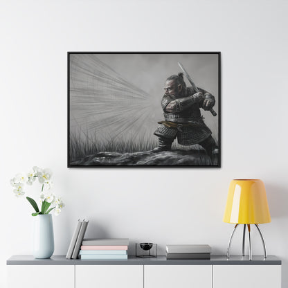 Defender of the Grey Plains - Gallery Canvas Wraps, Horizontal Frame
