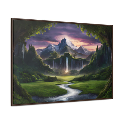 Loading Spinner in Progress - Gallery Canvas Wraps, Horizontal Frame