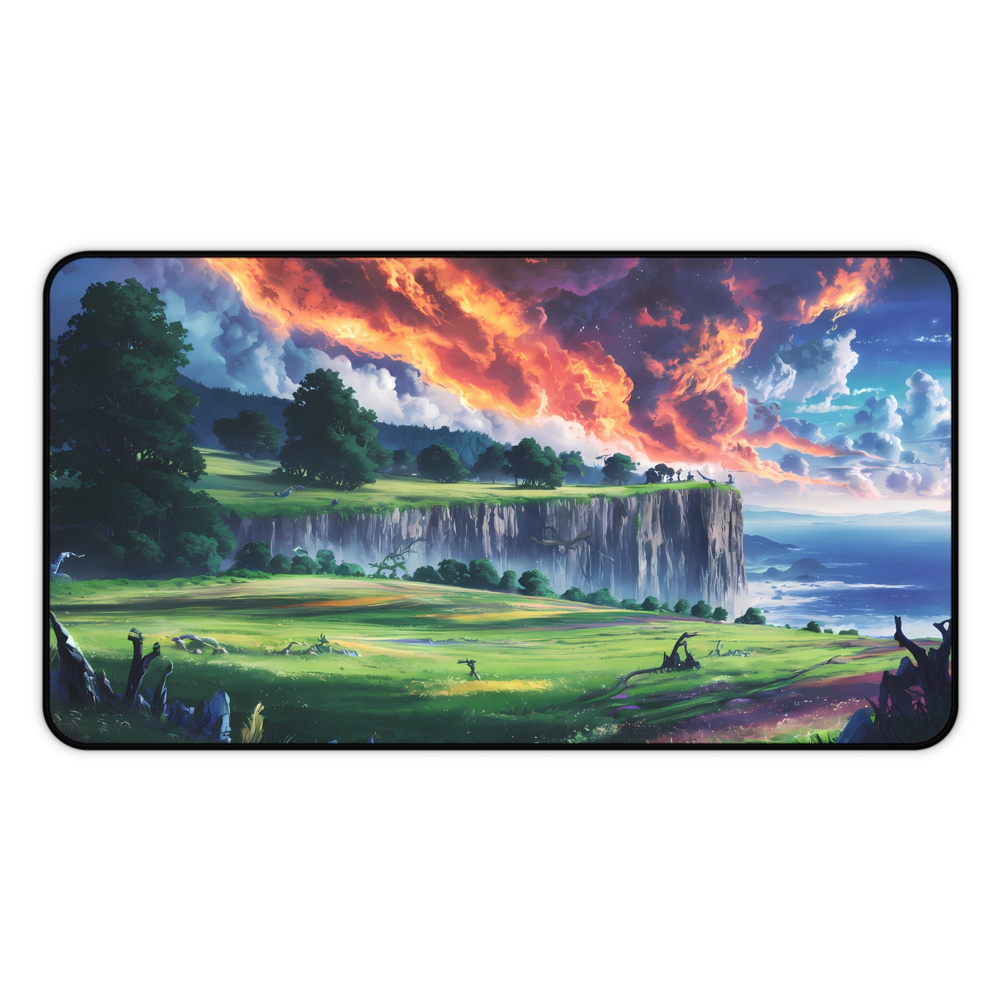 Edge of the Burning Horizon - Desk Mat