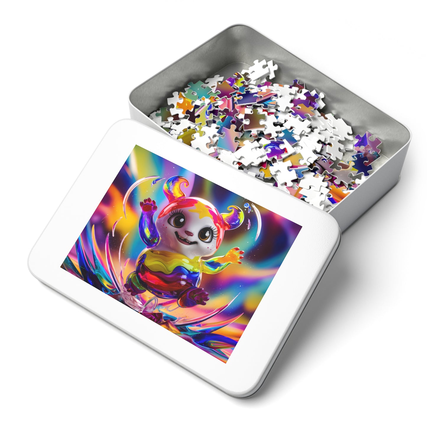 Rainbow Splash Jumper - Jigsaw Puzzle (30, 110, 252, 500,1000-Piece)