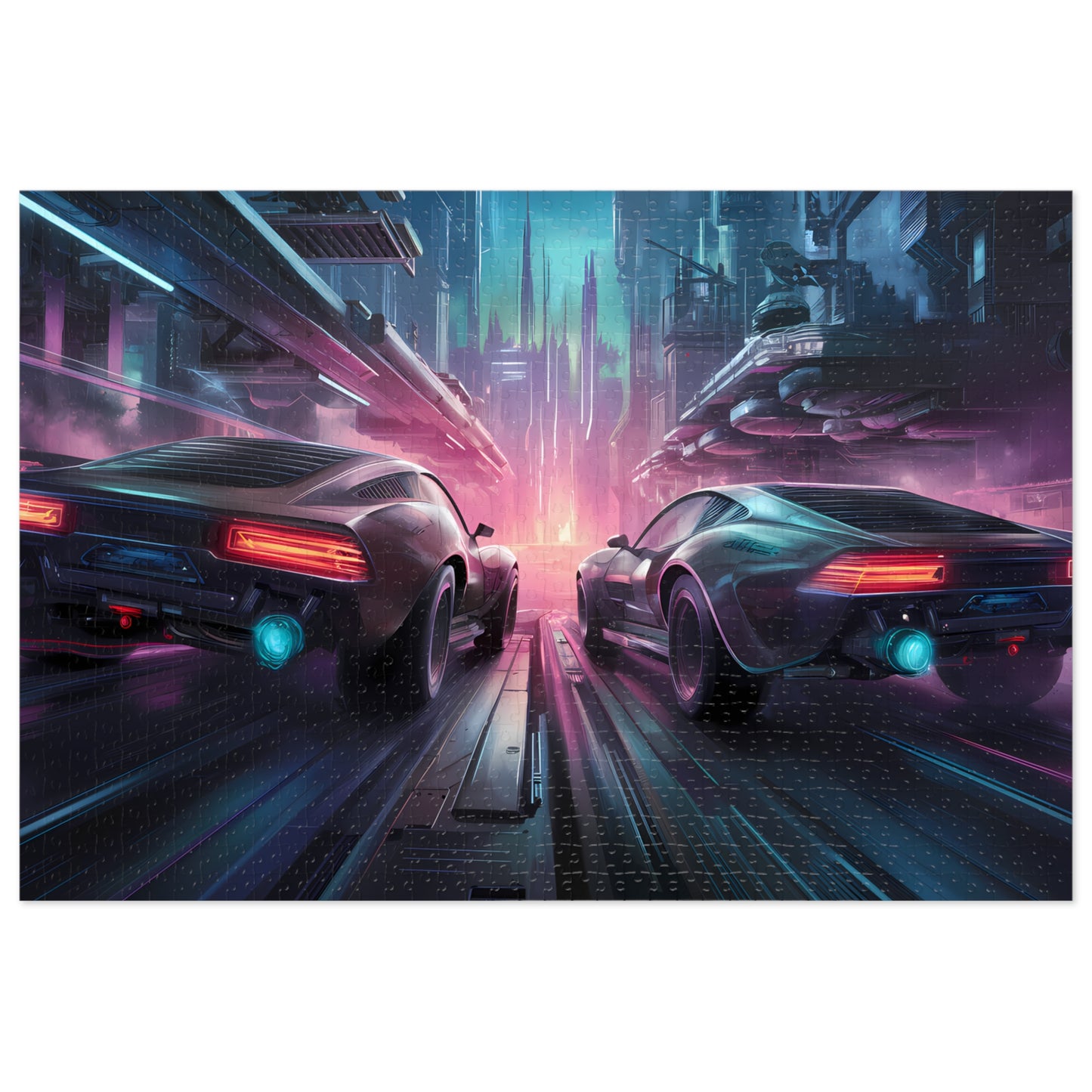 Neon Velocity - Jigsaw Puzzle (30, 110, 252, 500,1000-Piece)