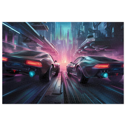 Neon Velocity - Jigsaw Puzzle (30, 110, 252, 500,1000-Piece)