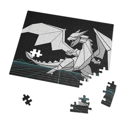 Origami Cyber Dragon - Jigsaw Puzzle (30, 110, 252, 500,1000-Piece)