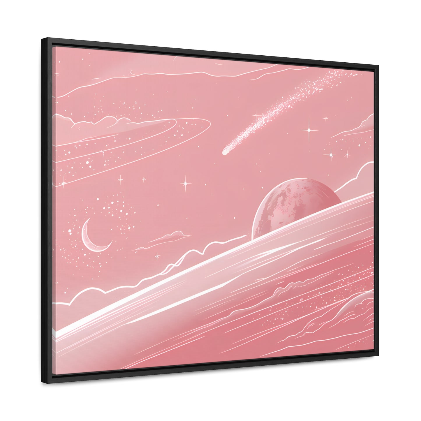 Celestial Dreamscape - Gallery Canvas Wraps, Horizontal Frame