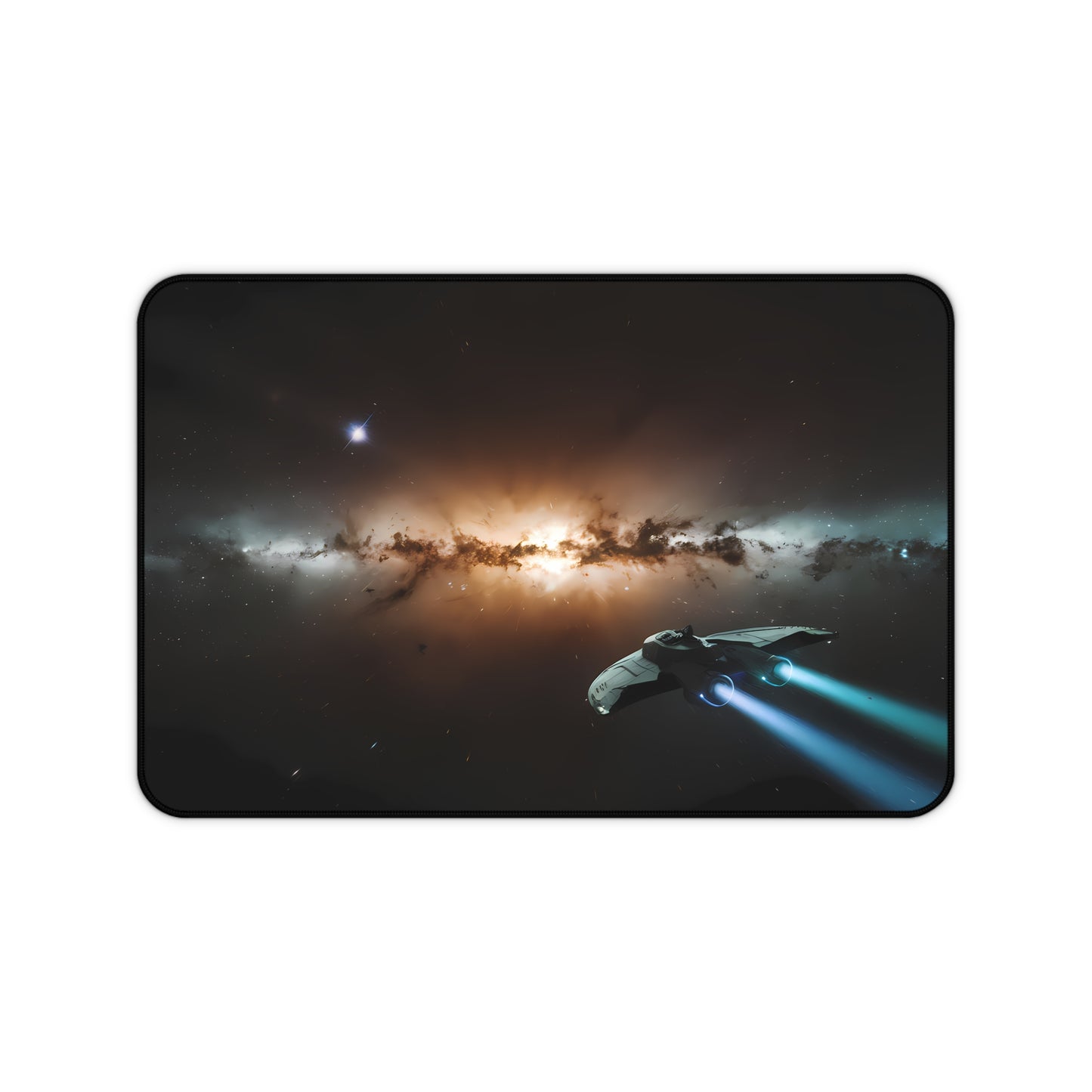Beyond the Edge of the Galaxy - Desk Mat