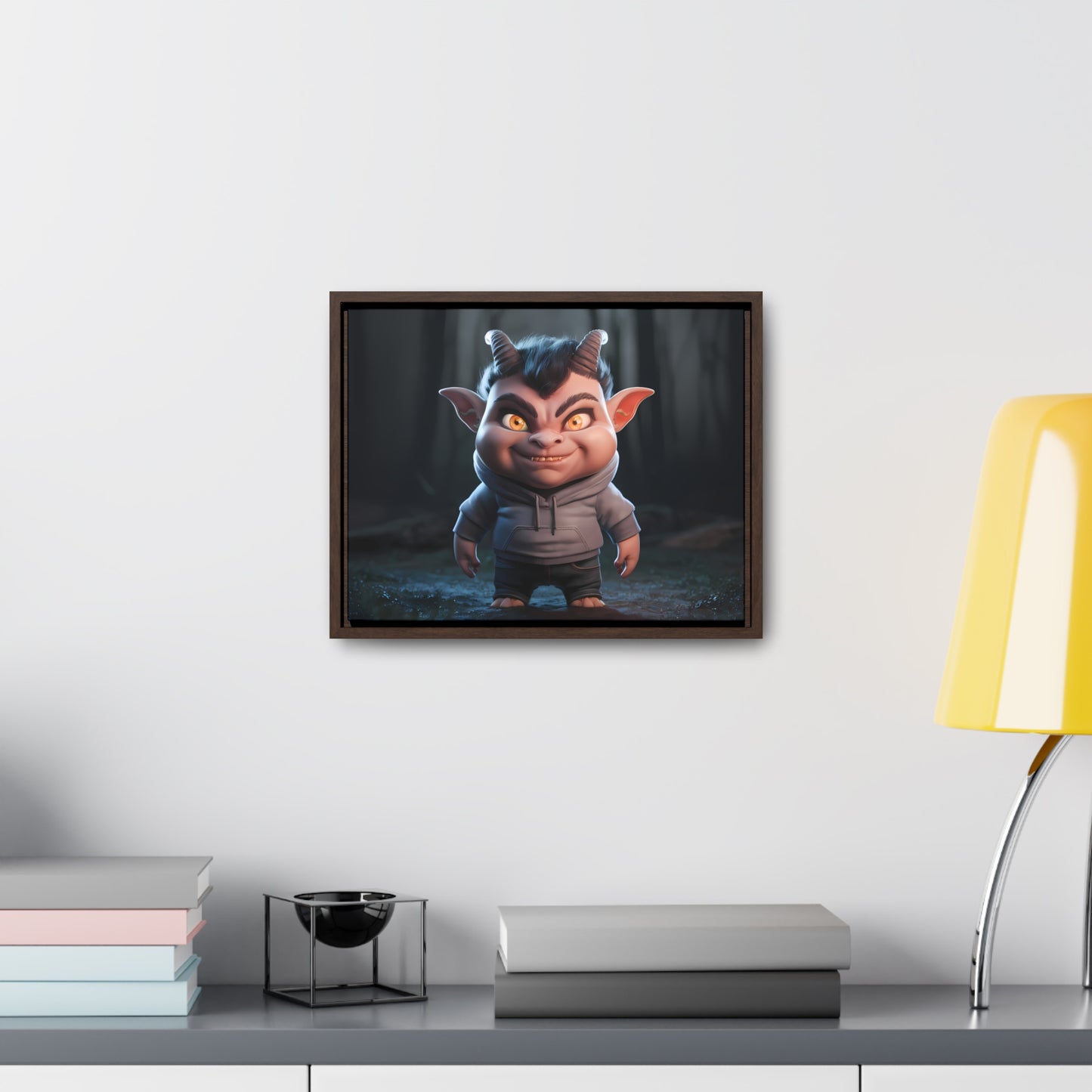 "Forest Mischief" - Gallery Canvas Wraps, Horizontal Frame