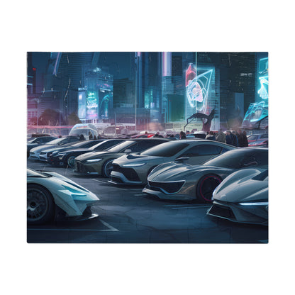 Neon Nights: Supercar Showdown - Jigsaw Puzzle (30, 110, 252, 500,1000-Piece)