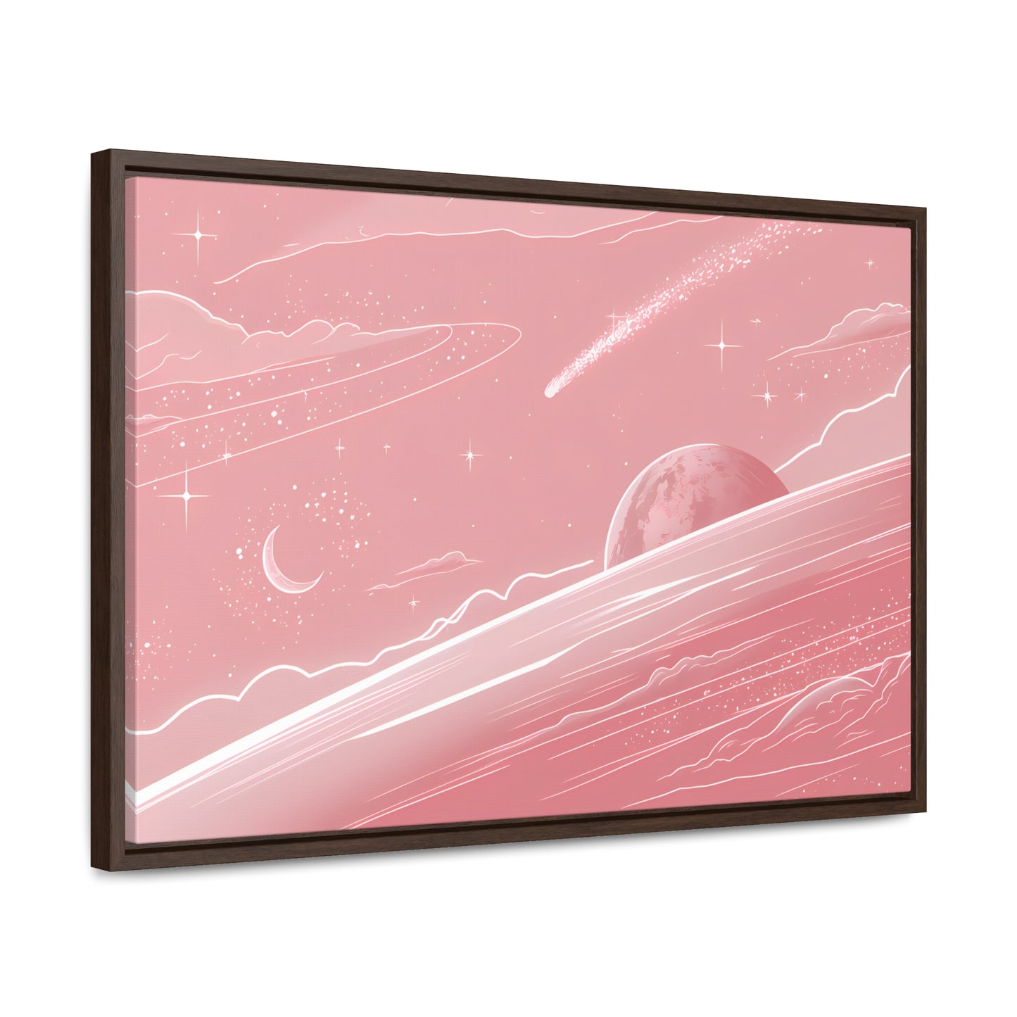 Celestial Dreamscape - Gallery Canvas Wraps, Horizontal Frame
