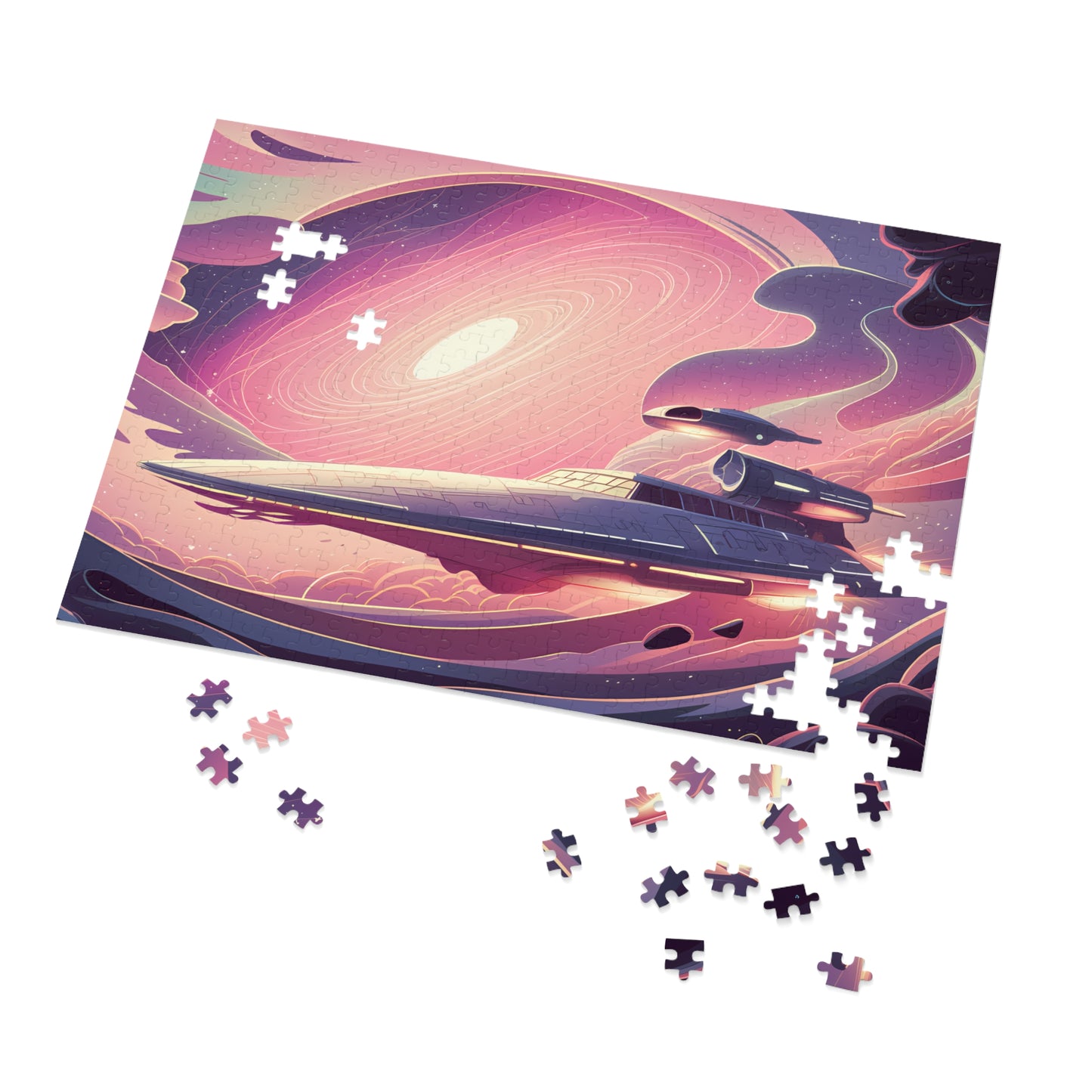 Voyage Through the Celestial Vortex - Jigsaw Puzzle (30, 110, 252, 500,1000-Piece)