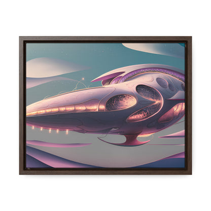 Voyage of the Celestial Whale - Gallery Canvas Wraps, Horizontal Frame