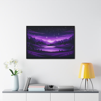 Twilight Serenity - Gallery Canvas Wraps, Horizontal Frame