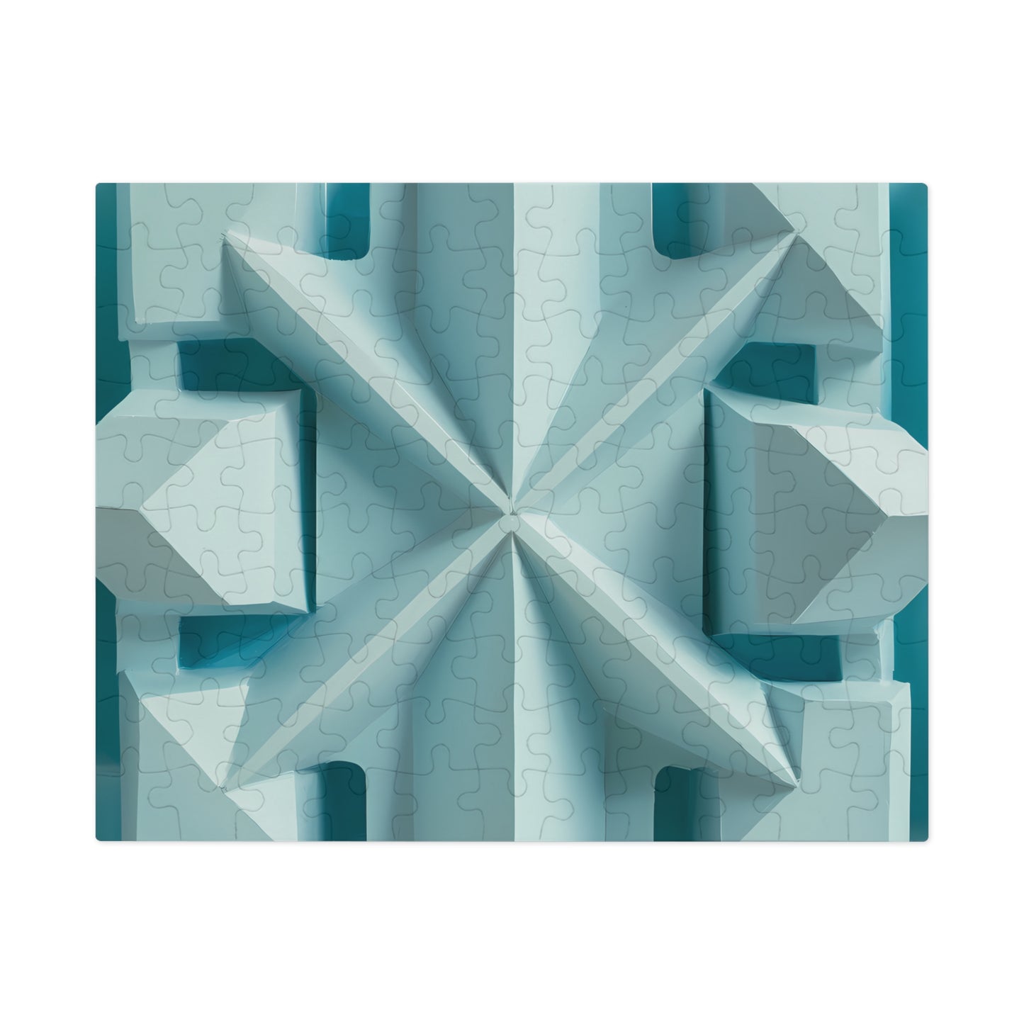 Geometric Frost - Jigsaw Puzzle (30, 110, 252, 500,1000-Piece)