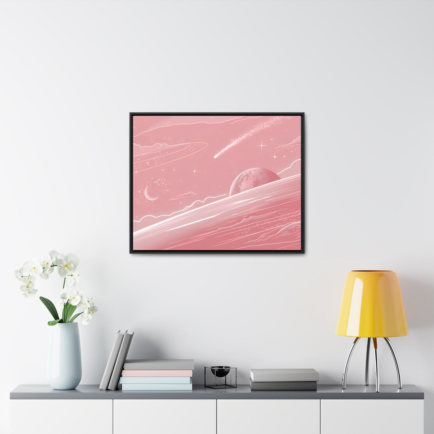 Celestial Dreamscape - Gallery Canvas Wraps, Horizontal Frame