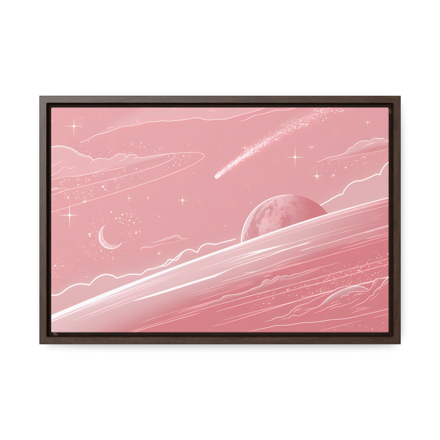 Celestial Dreamscape - Gallery Canvas Wraps, Horizontal Frame